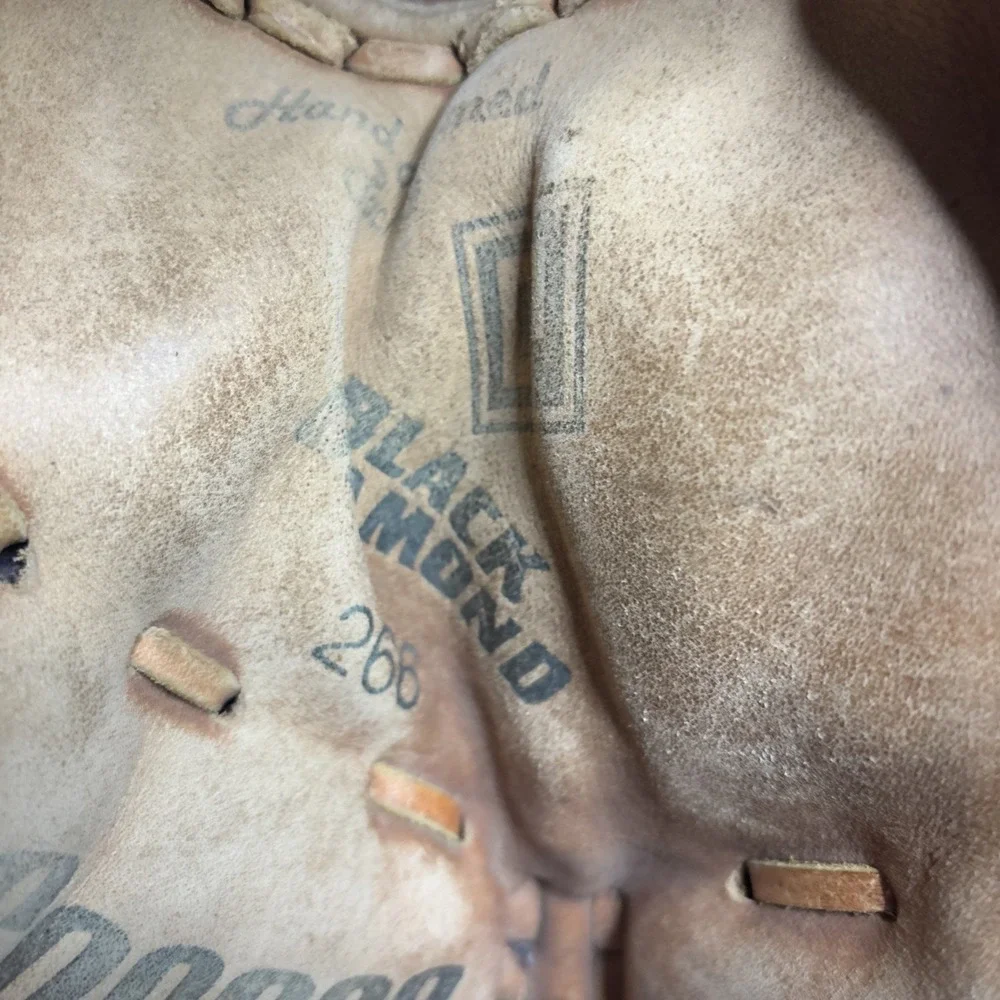 Vintage Cooper Black Diamond Professional Model Catcher's Mitt